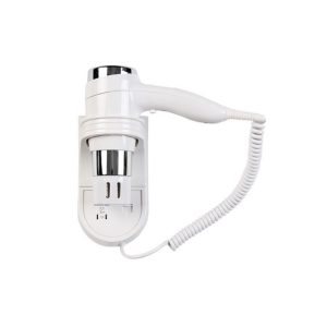HAIR DRYER WITH SHAVING SOCKET
