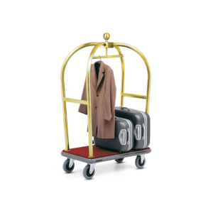 SUITCASE TROLLEY BRASS
