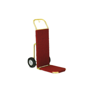 FOLDING LUGGAGE TROLLEY BRASS